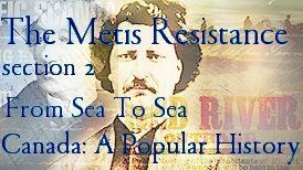 The Métis Resistance