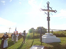 Acadian Deportation Cross. Nova Scotia, Canada